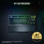 Razer Keyboard mechanical Huntsman V3 Pro TKL 8KHz, 84key, Analog Optical Switch Gen-2, USB-A, EN, RGB, black2