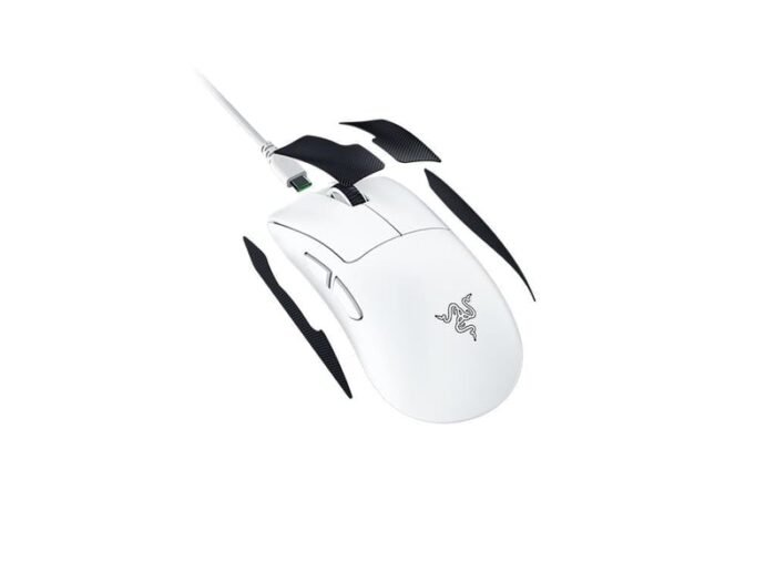 Razer Mouse DeathAdder V4 Pro Gen-2, RGB, USB-A WL BT, white (RZ01-05330200-R3G1) 2