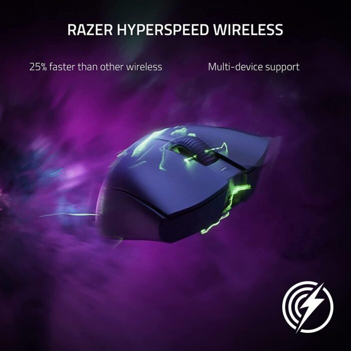 Razer Mouse Deathadder V3 Pro, USB-A WL BT, black (RZ01-04630100-R3G1) 2