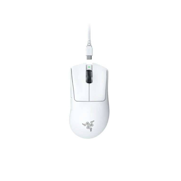Razer Mouse Deathadder V3 Pro, USB-A WL BT, white (RZ01-04630200-R3G1)