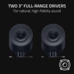 Razer Multimedia speaker Nommo V2 X 2.0, USB-A BT, black (RZ05-04760100-R3G1) 2