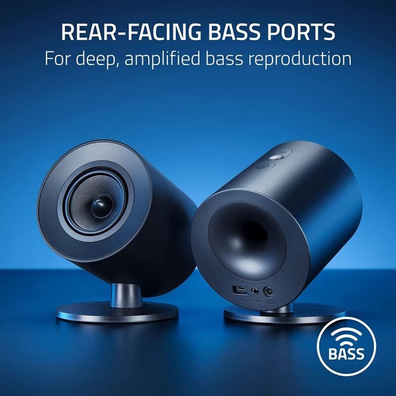 Razer Multimedia speaker Nommo V2 X 2.0, USB-A BT, black (RZ05-04760100-R3G1) 5