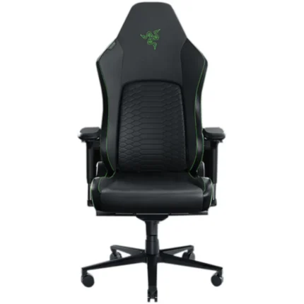 Razer chair Iskur V2 EPU Leather, 4D-Armrests, black-green (RZ38-04900100-R3G1)