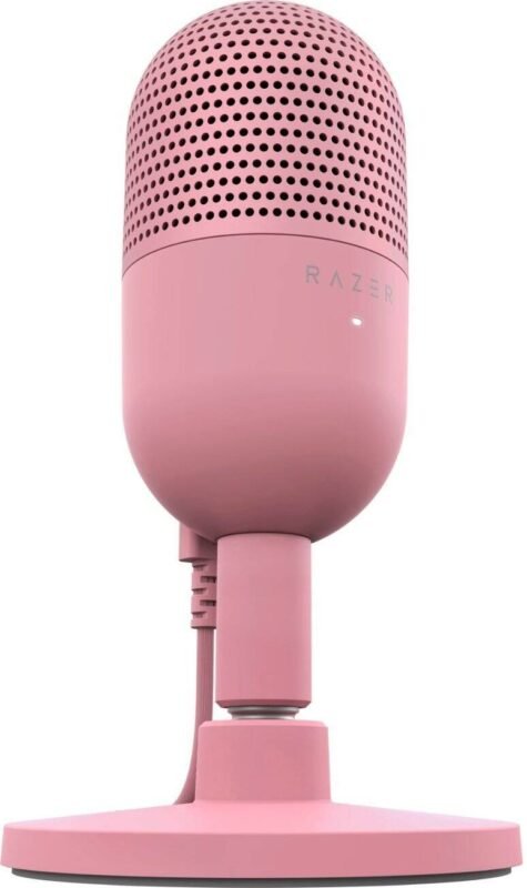 Razer gaming microphone Seiren V3 Mini, Omni, USB-A, 1.2m, quartz (RZ19-05050200-R3M1) 3