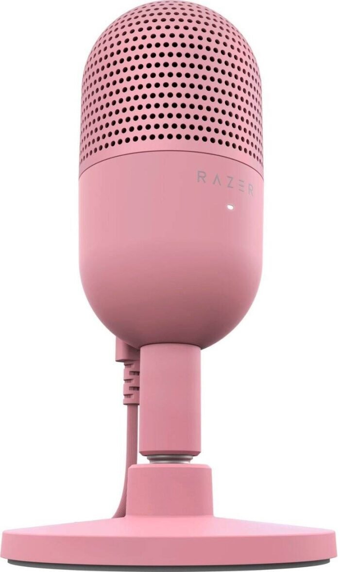 Razer gaming microphone Seiren V3 Mini, Omni, USB-A, 1.2m, quartz (RZ19-05050200-R3M1) 3