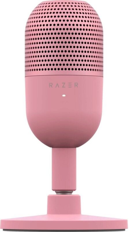 Razer gaming microphone Seiren V3 Mini, Omni, USB-A, 1.2m, quartz (RZ19-05050200-R3M1)