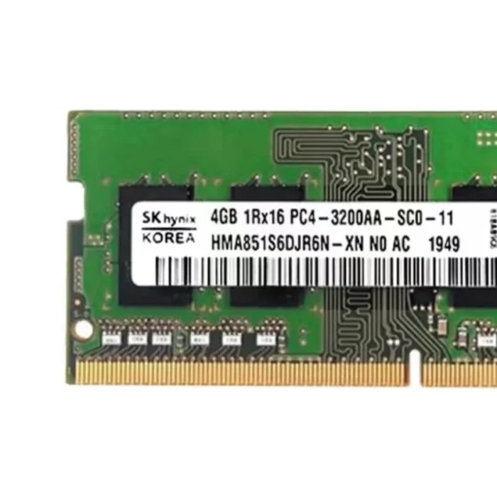 SK HYNIX 4GB 1Rx16 PC4-3200MHz Laptop Memory RAM (HMA851S6DJR6N-XN) 2