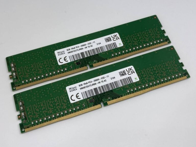 SK HYNIX 8GB 1RX8 PC4-2666V-ED2-11 RAM (