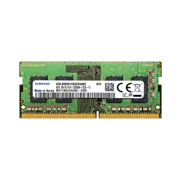 Samsung 4GB 1RX16 DDR4 SODIMM PC4-3200MHz Laptop Memory RAM (M471A5244CB0-CWE)