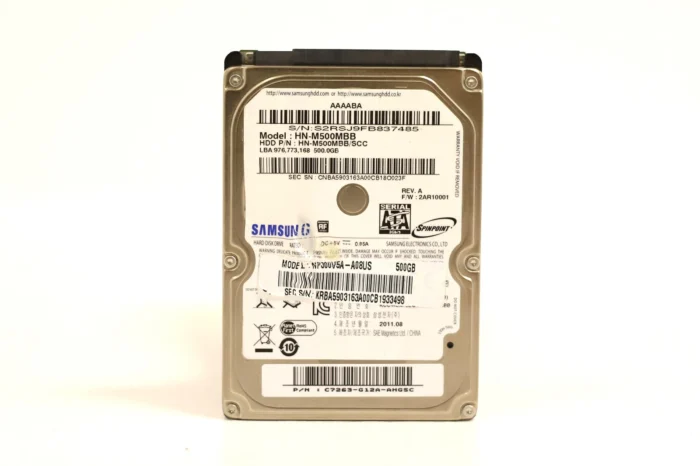 Samsung 500GB 5.4K RPM SATA 9.5mm 2.5 HDD (HN-M500MBB SCC)
