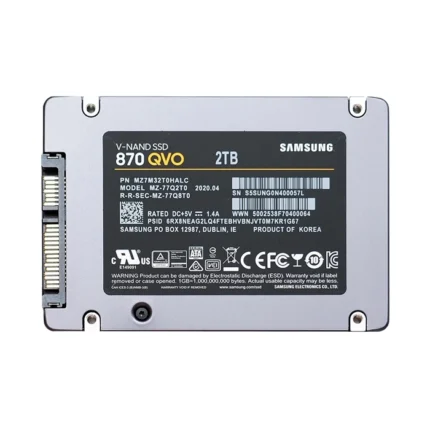 Samsung 870 QVO 2TB 2.5Inch Sata 6Gbps Internal SSD (MZ7M32T0HALC)