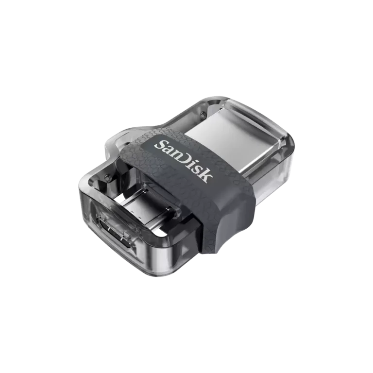 SanDisk Ultra 16GB Dual M3.0 USB 3.0 Flash Drive Black (SDDD3-016G-G46) 2