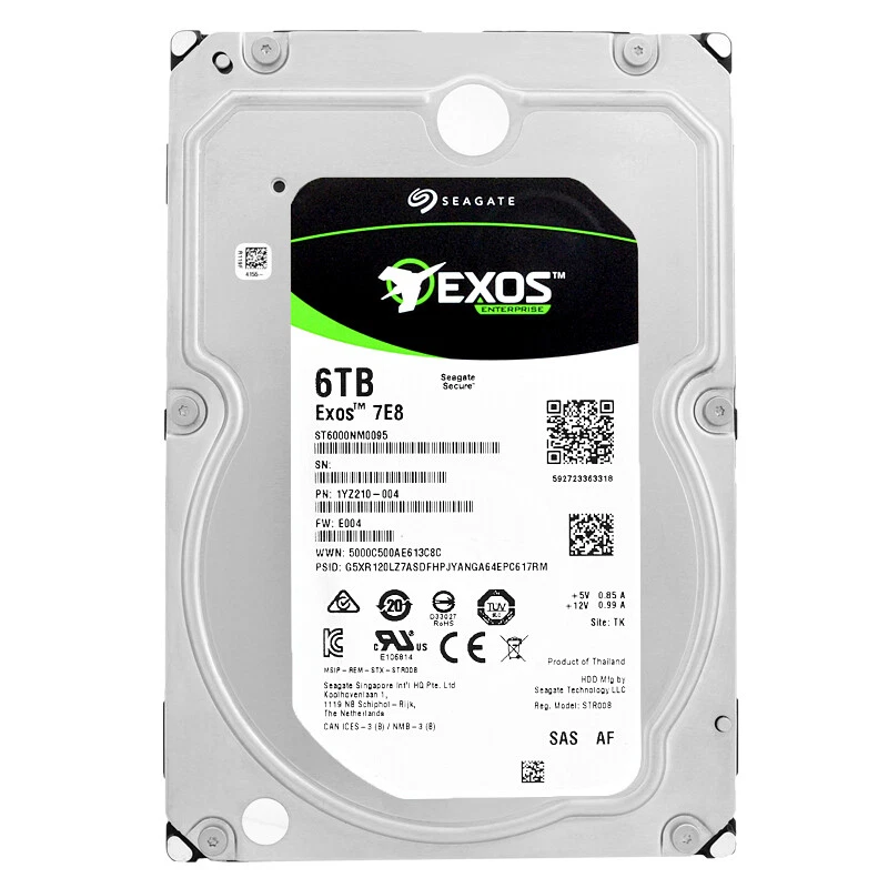 Seagate Exos 7E8 ST6000NM029A 6TB 3.5