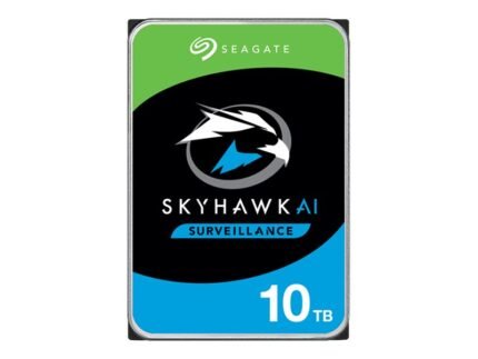 Seagate SkyHawk | Surveillance | 10TB | SATA 6Gb/s | 3.5" | 256MB cache | 7200rpm (ST10000VE001)