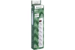 Surge protector Defender DFS 153 3 m, white, 6 outlets (99490)
