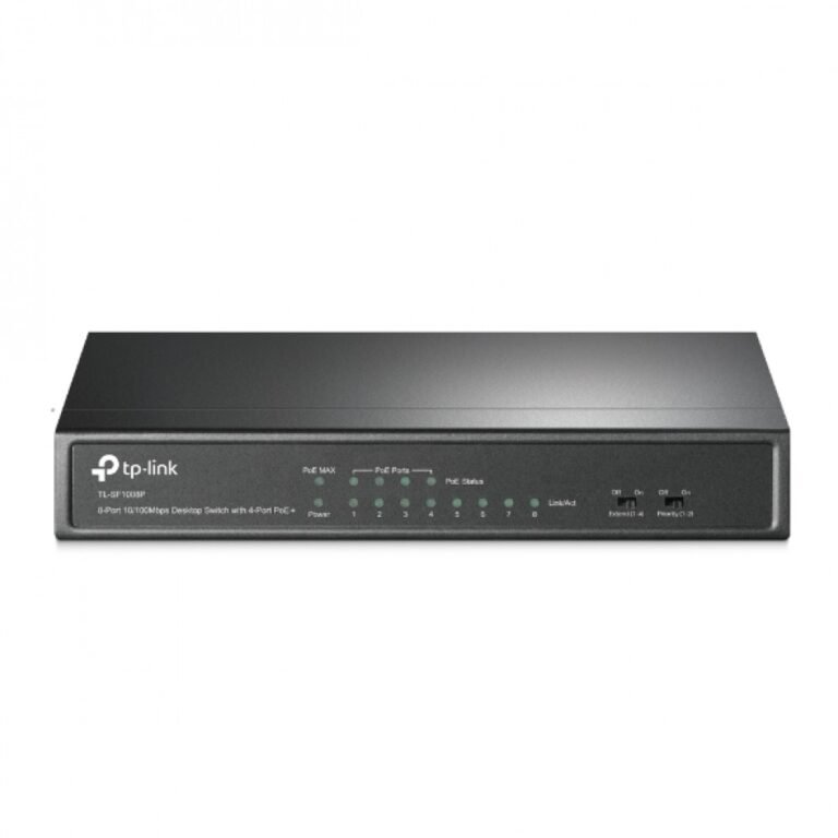 TP -LINK TL-SF1008D 8-PORT 10 100MBPS DESKTOP SWITCH