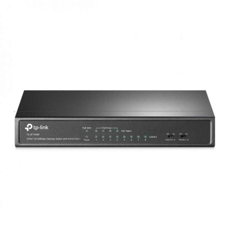 TP -LINK TL-SF1008D 8-PORT 10 100MBPS DESKTOP SWITCH