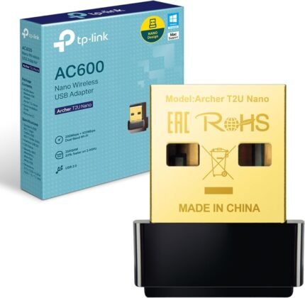 TP-Link Archer T2U Nano AC600 Wireless Dual-Band Wi-Fi USB Adapter