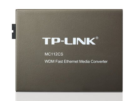 TP-Link MC112CS Media Converter Fast Ethernet 10100MBPS WDM2