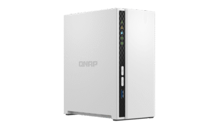 2 bay ARM 4C 2.0GHz ; 2 x SATA 6Gb/s 3.5"/2.5"; 2GB RAM on-board; 1 x GbE ; 1 x USB3.2 Gen1 and 2 x USB2.0 (TS-233)
