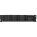 8-bay short depth rackmount NAS, Intel Atom C5125 8C 2.8GHz, 8GB RAM,2 x 2.5GbE, 2 x M.2 2280, 2 x PCIe Gen3 x4, 4 x USB 3.2 Gen1 ports (5Gbps), 2 x 300W redundant PSU (TS-855eU-RP-8G)