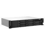 QNAP 8-Bay Short Depth Rackmount NAS AMD Ryzen V1500B 4GB 2.5GbE-(TS-873AeU-4G)
