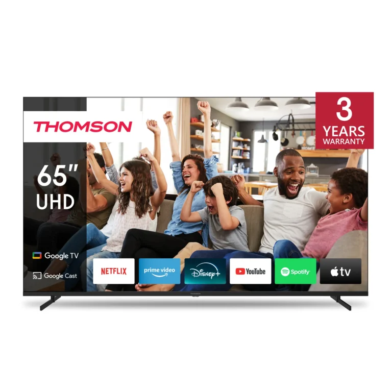 TV 65 Thomson LED 4K 60Hz Smart Google TV Black (65UG4S14)