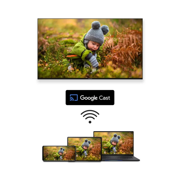 TV 65 Thomson QLED 4K 60Hz Smart Google TV Black (65QG4S14) 5