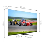 TV 65 Thomson QLED Pro 4K 144Hz Smart Google TV Black 2