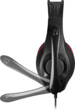 Tune 130 Headset for PC, black+red, cable 2.1 m (63130) 2
