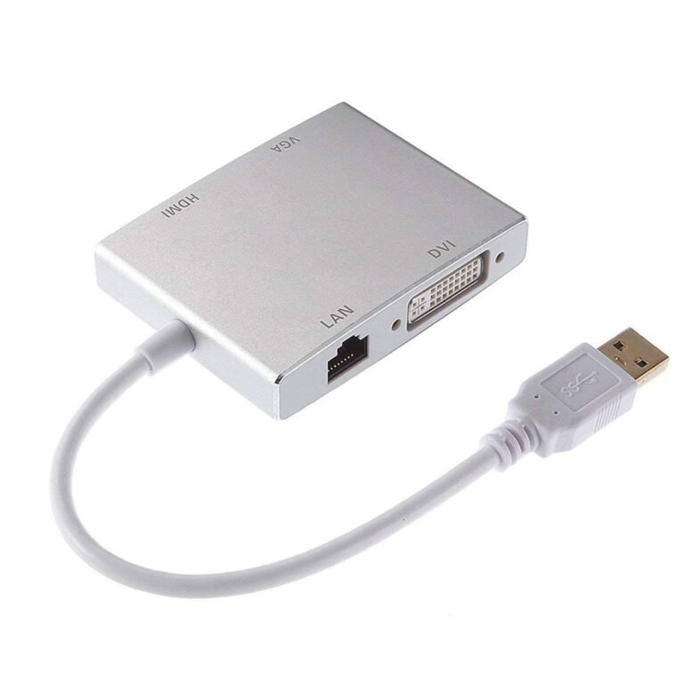 USB 3.0 to HDMI & DVI VGA + RJ45