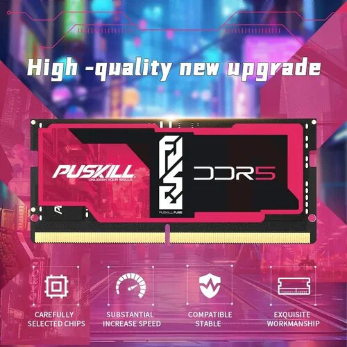 USKILL 16GB 2Rx8 DDR5 5200MHz Sodimm Ram2