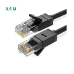 Ugreen NW102 (20158) Cat 6 Patch Cord UTP Lan Cable 0.5m (Black)
