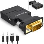 VGA to HDMI Adapter with Audio