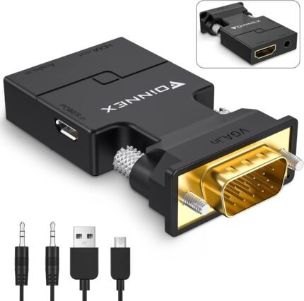 VGA to HDMI Adapter with Audio
