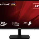ViewSonic VA2406-h 23.8 LCD Monitor, 1920x1080, VGA, HDMI, Non-speak (VA2406-H)