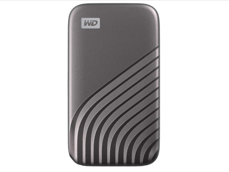 WD - My Passport 1TB External USB Type-C Portable SSD - Space Gray