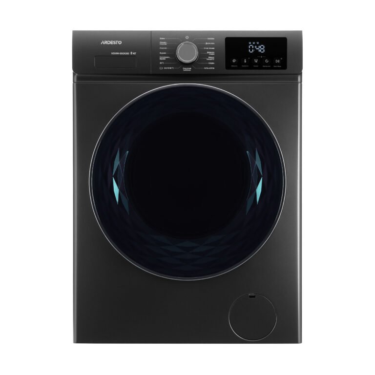 Washer-dryer ARDESTO front load, 8(5)kg, 1200, A+++, 57.2cm, display, steam, inverter, grey (WDMW-85IDGBDI)