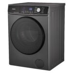 Washer-dryer ARDESTO front load Black Mars, 10(6)kg, 1400, A+++, 60cm, display, steam, inverter, silver (WDMW-106ISBDI)2