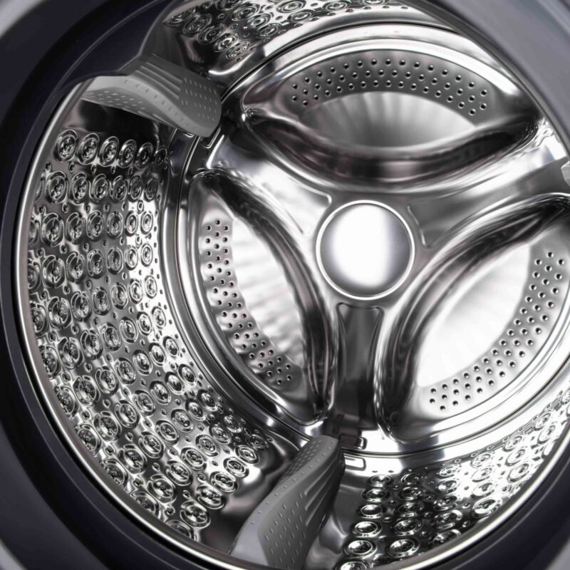 Washer-dryer ARDESTO front load Black Mars, 10(6)kg, 1400, A+++, 60cm, display, steam, inverter, silver (WDMW-106ISBDI)6