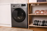 Washing machine ARDESTO front load Black Mars, 6kg, 1200, A++, 45cm, display, steam, grey (WMW-6103DGBDI)4