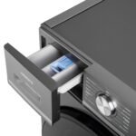 Washing machine ARDESTO front load Black Mars, 6kg, 1200, A++, 45cm, display, steam, grey (WMW-6103DGBDI)7