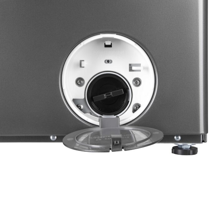 Washing machine ARDESTO front load Black Mars, 6kg, 1200, A++, 45cm, display, steam, grey (WMW-6103DGBDI)8