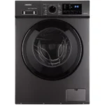 Washing machine ARDESTO front load Black Mars, 7kg, 1400, A+++, 48cm, display, steam, inverter, drum lighting, white (WMS-7117IDGBDI)