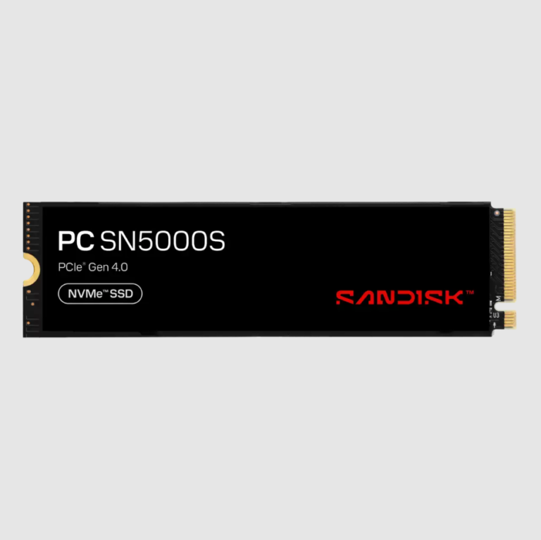 Western Digital PC SN5000S NVMe SSD 512GB M.2 PCIe (SDEQNSJ-512G-1002)