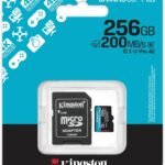 micro-SDXC — 256GB microSDXC Canvas Go! Plus Gen4 R:200/W:160 UHS-I Class 10 V30 U3 A2 + adapter (SDCG4/256GB)