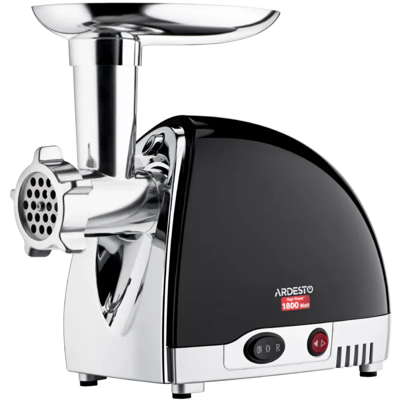 Мясорубка Ardesto MGL-2250R - 1800Вт 2кг-мин томат. соковыж черн, реверс