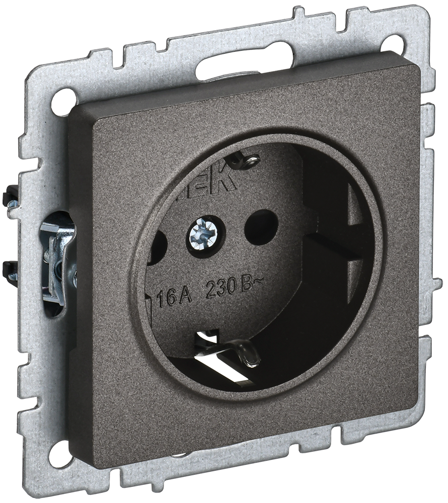 BRITE Torpaqlı rozetka 16A RS14-1-0-BrTB br. IEK (BR-R14-16-K45)