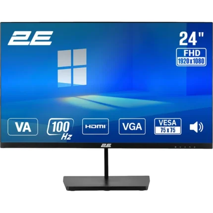 2E Monitor 23.8" B2425B D-Sub, HDMI, MM, VA, 100Hz, FreeSync (2E-B2425B-01.EU)
