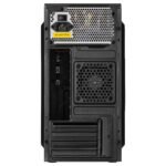 2E PC case TeamX TMX03 with 2E ATX400W, 2xUSB2.0, 1x80mm, VGA 220mm, mATX, black (2E-TMX03) - Image 5